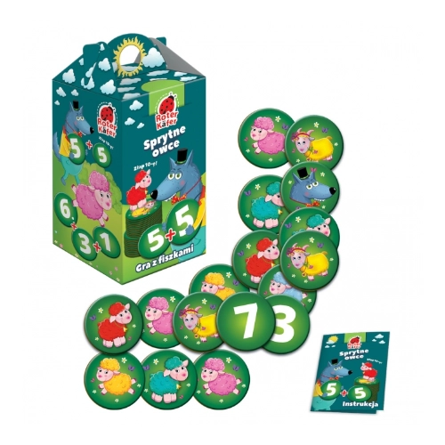 Gra edukacyjna  Sprytne owce RK1010-05